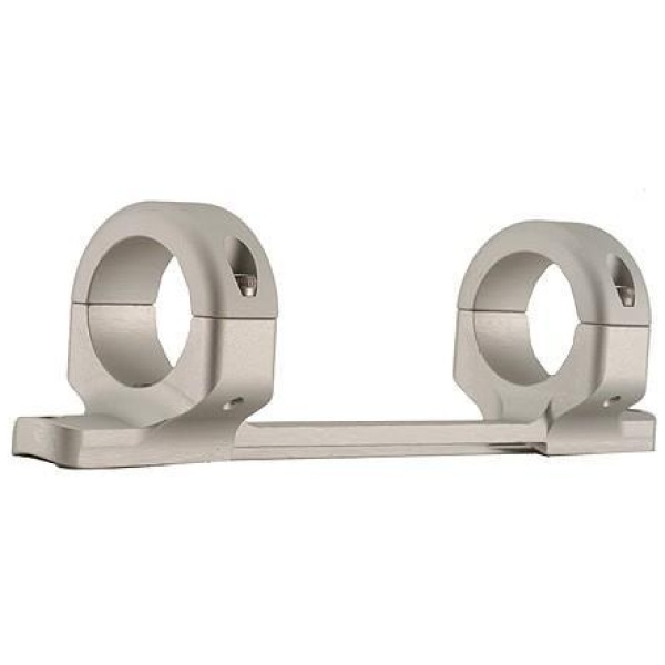 DNZ Game Reaper 1-Piece Scope Mount - Remington 700 LA 30mm Medium Silver