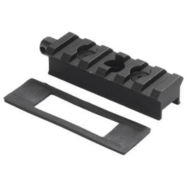 EXT MULTI SLOT BASE RUG AMER LA Black Matte Base PicatinnyClam 99468