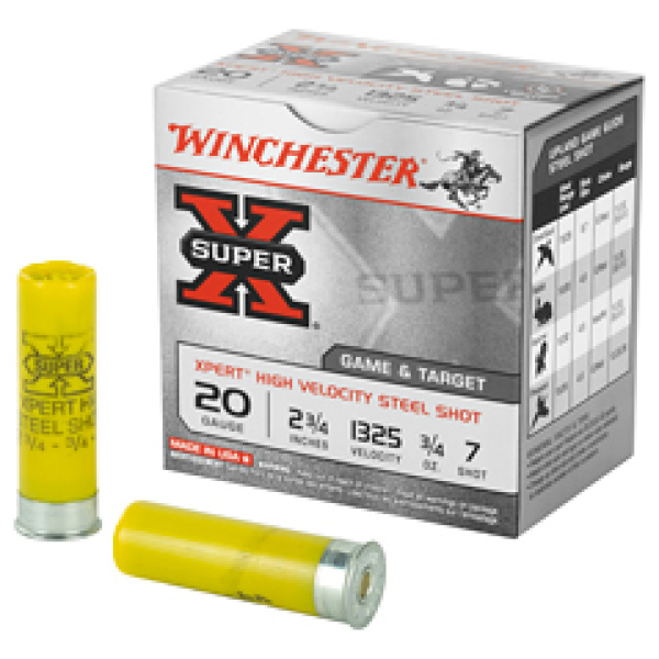 WIN XPERT TRGT 20GA 2.75" #7 25/250