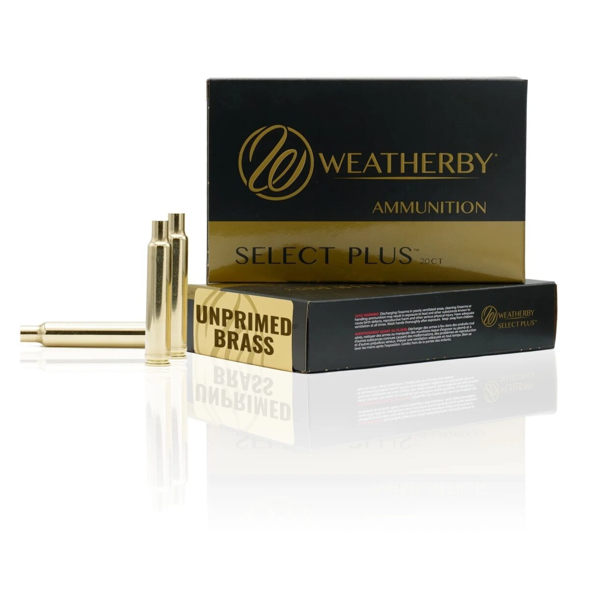 Weatherby20cases-1_4. Jpg - weatherby unprimed brass rifle cartridges 20/ct. 378 wby - weatherby20cases 1 4