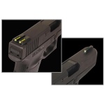 Truglo TFO Tritium/Fiber-Optic Day/Night Sights Fits S&W M&P - Front Green/Rear Yellow