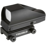 Truglo Tru-Brite Multi-Reticle Dual Color Open Red Dot Sight 24x34mm Window Black Boxed