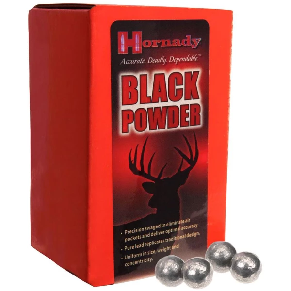 Hornady Lead Round Ball .45 cal .440" 100/ct