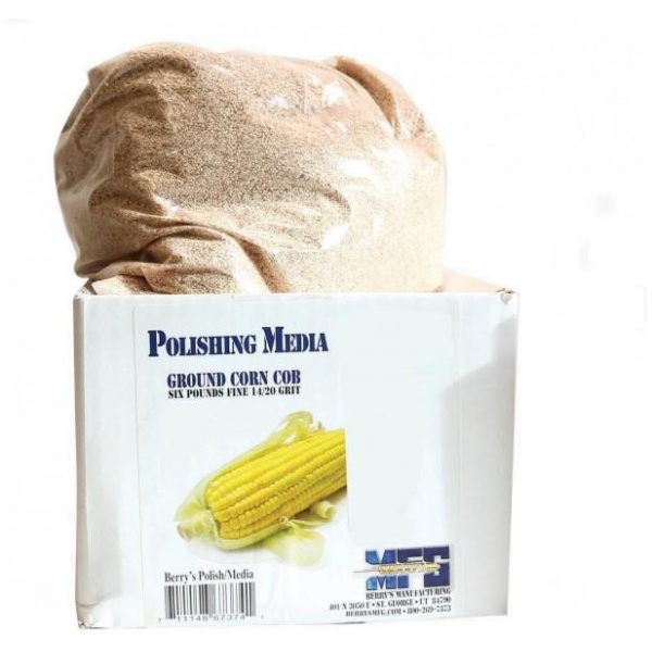 Berry's Corn Media 14/20 Grit 6 lb. Box