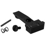 Wilson Combat Rear Sight for Colt 2020 Python/Anaconda Adjustable Serrated Blade Black