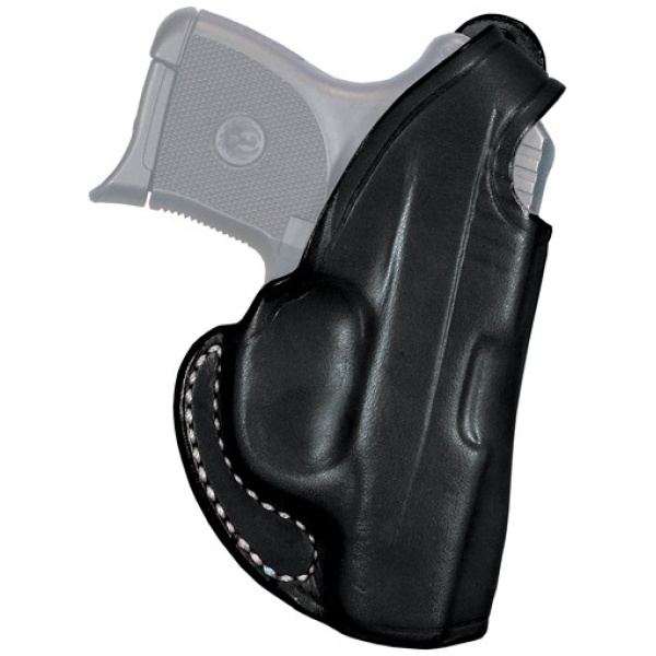 DESANTIS MAVERICK HOLSTER RH - OWB LEATHER S&W B-GUARD 380 BL