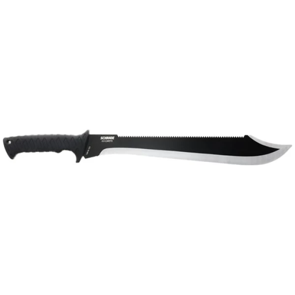 SCHRADE KNIFE DECIMATE SAWBACK - MACHETE 14.5" SS/BLACK