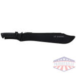 schrade knife decimate sawback - machete 14.5" ss/black