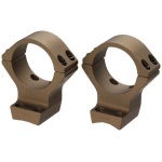 BROWNING X-LOCK MOUNTS 1" HIGH - 2PC BURNT BRONZE FOR X-BOLT