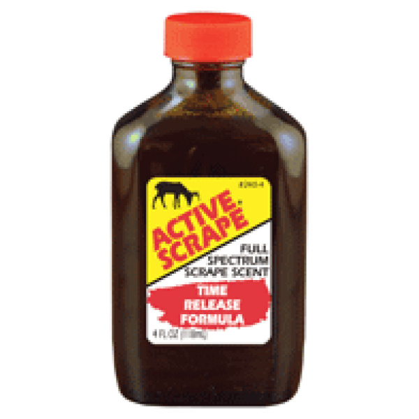 WRC DEER LURE ACTIVE SCRAPE - 4FL OZ BOTTLE