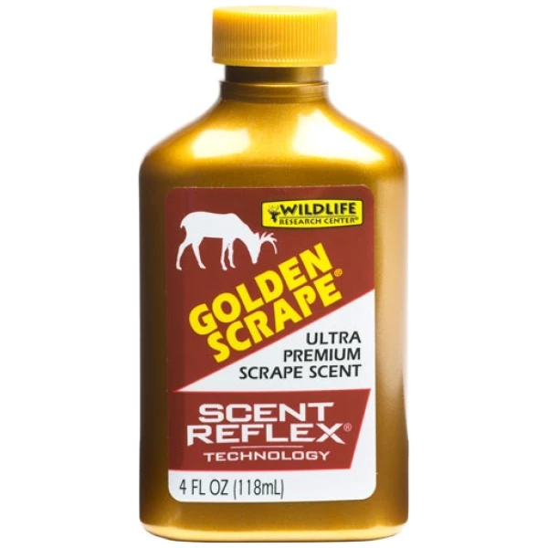 WRC DEER LURE GOLDEN SCRAPE - 4FL OZ BOTTLE