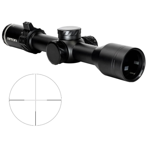 RITON OPTICS X5 PRIMAL 2-12X44 30MM MOA IR