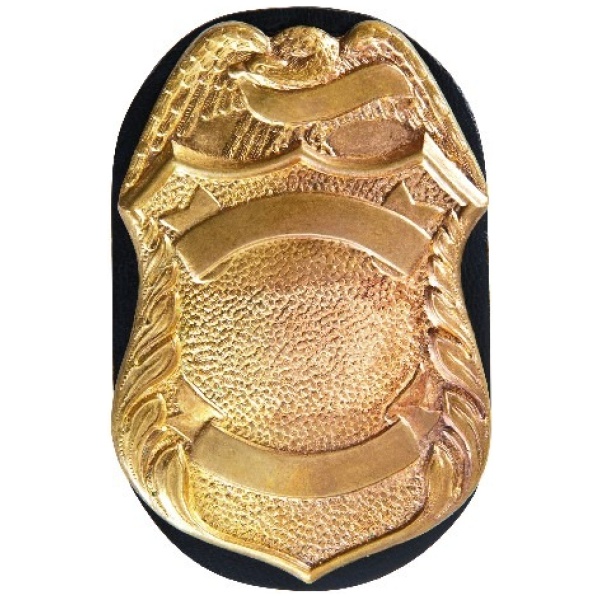 Model 7350-04 Badge Holder Oval, Clip-On