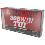 FORT SCOTT 308 WIN 150GR TUI - SOLID COPPER 20RD 10BX/CS
