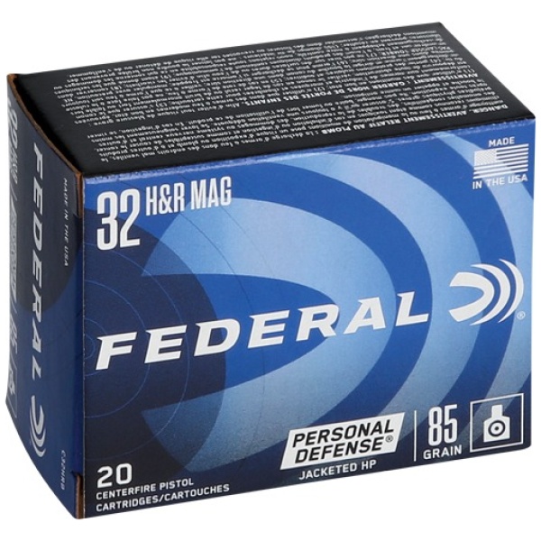 FEDERAL 32 HRM 85GR JHP - 20RD 25BX/CS