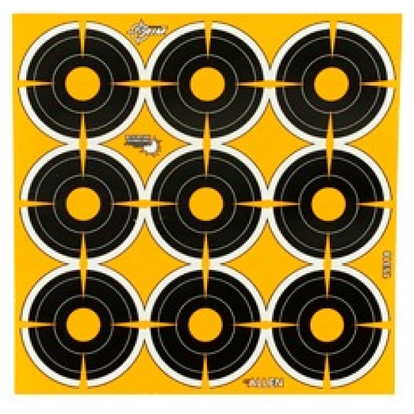 ALLEN EZ AIM 2" BULLSEYE 12 SHEETS