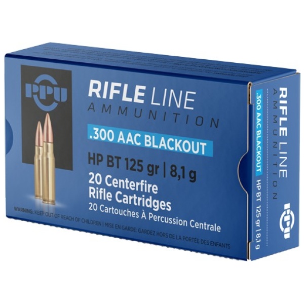 PPU 300 AAC BTHP 125GR - 20RD 50BX/CS