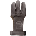 BEAR ARCHERY LEATHER SHOOTING - GLOVE 3-FINGER AMBIDEXTROUS LG