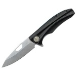 PDK-2S: Police Duty Knife, Grooved Grip, Stonewashed Blade