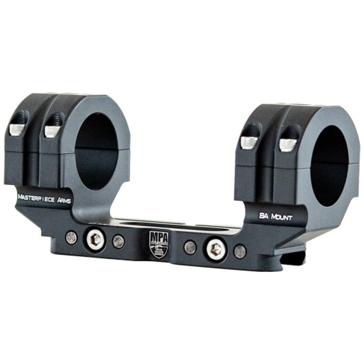 Bamount351125. Jpg - mpa scope mount ba 1-pc 35mm - 1. 125" 0 moa black - bamount351125