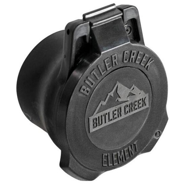 Butler Creek Element Scope Cap Objective 45-50mm - Black (Clam)