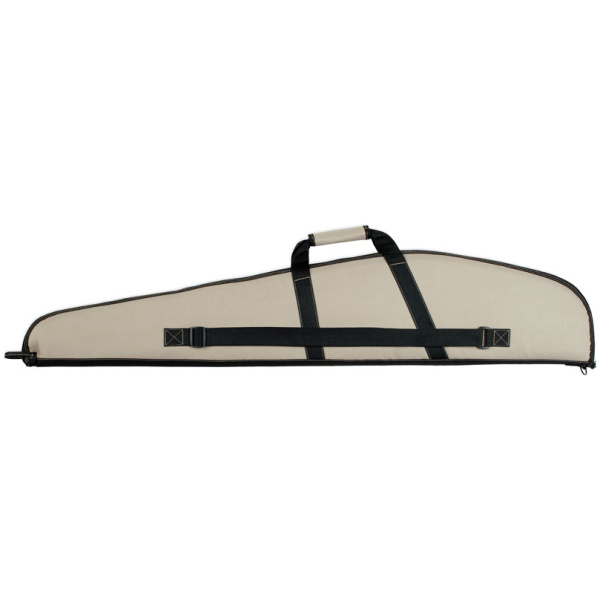 BULLDOG PLUS RIFLE CASE 48" - TAUPE W/ BLACK 3 POCKETS