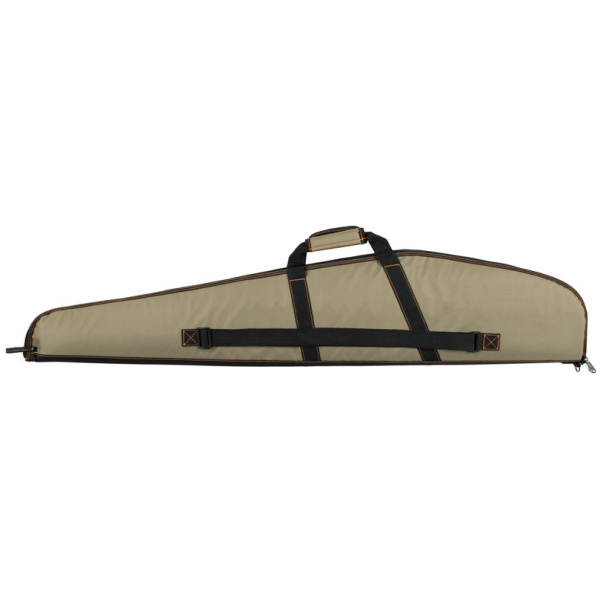 BULLDOG PLUS RIFLE CASE  48" - KHAKI W/ BLACK 3 POCKETS
