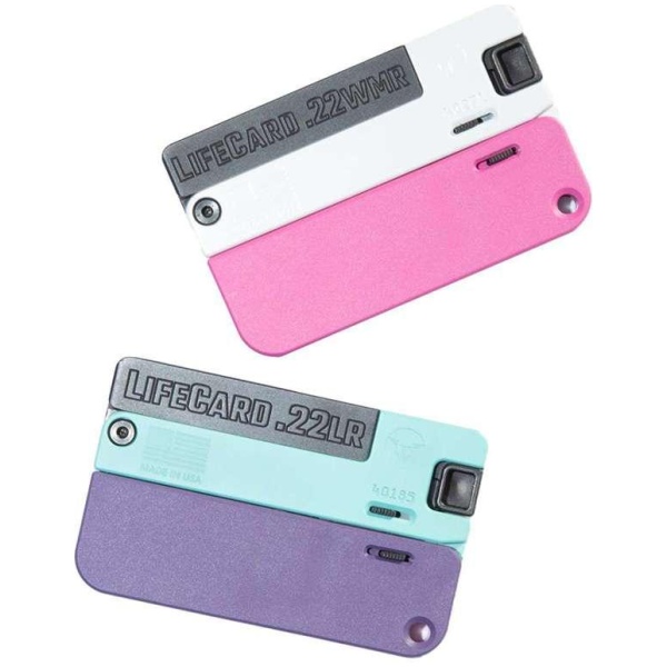 LifeCard Covert Clown Handgun .22 WMR Single Shot 2.5" Barrel Confetti