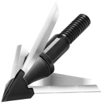 QAD EXODUS BROADHEAD 100GR - 1.25" CUT SWEPT BLADE 3PK