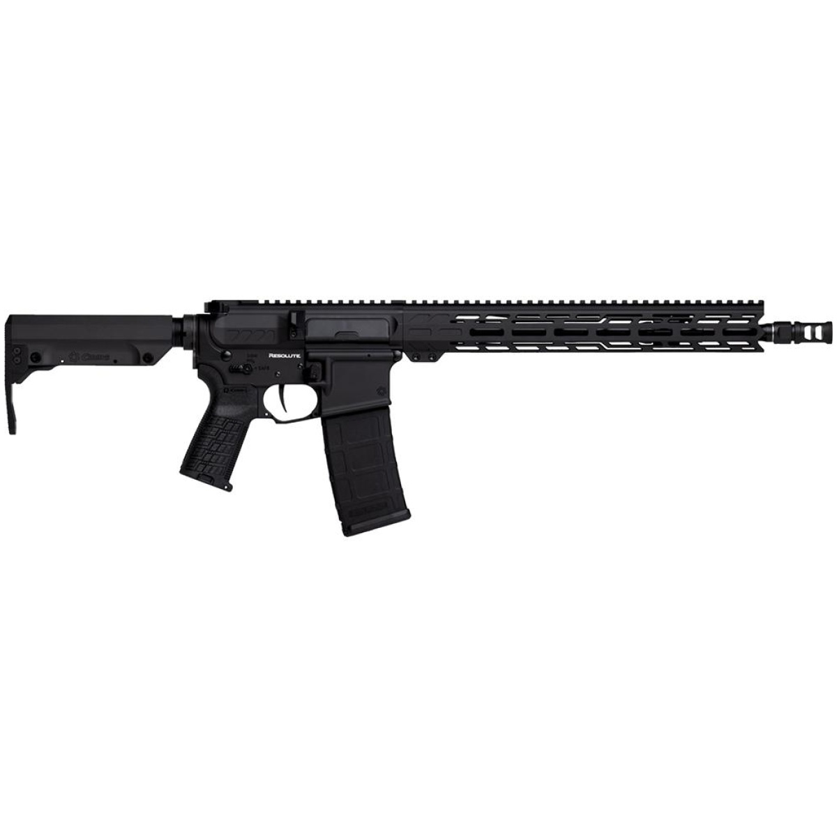 Cmmg resolute mk4 rifle 300 blk 30rd magazine 14. 5" 5/8x24 threaded barrel black - image 1