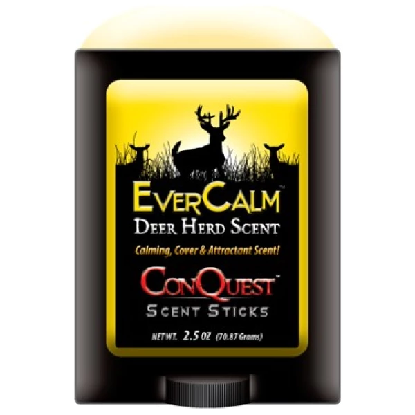 CONQUEST SCENTS DEER LURE EVER - CALM DEER HERD 2.5OZ. STICK