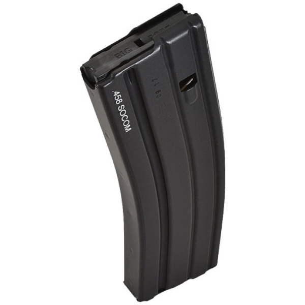 D&H TACTICAL MAGAZINE 458SOCOM - 10RD BLK W/LASER LOGO AR15