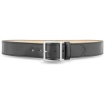 1-3/4"" Hi-Gloss Leather Garrison Belt with Nickel Buckle