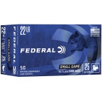 Federal Game-Shok Rimfire Ammunition .22 LR 25 gr #12 Bird Shot 50/box