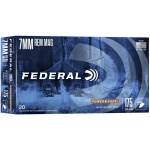 Federal Power-Shok Rifle Ammunition 7mm Rem Mag 175 gr SP 2860 fps - 20/ct