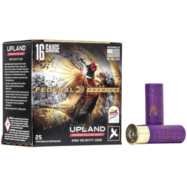 FEDERAL 16GA 2-3/4" MAX 1-1/8OZ 5 AMMO 25RD