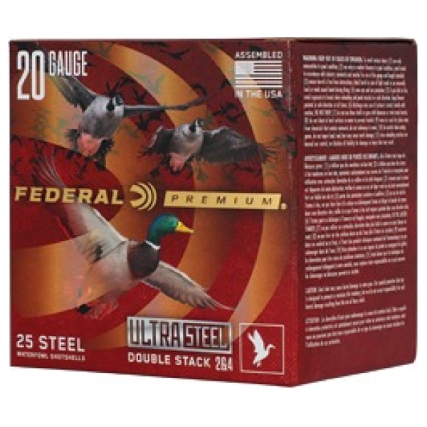 FED ULT STL 20GA 3" 1OZ #2 25/250