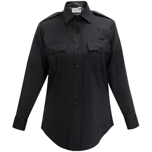 Justice Women's Long Sleeve Shirt - LAPD Navy