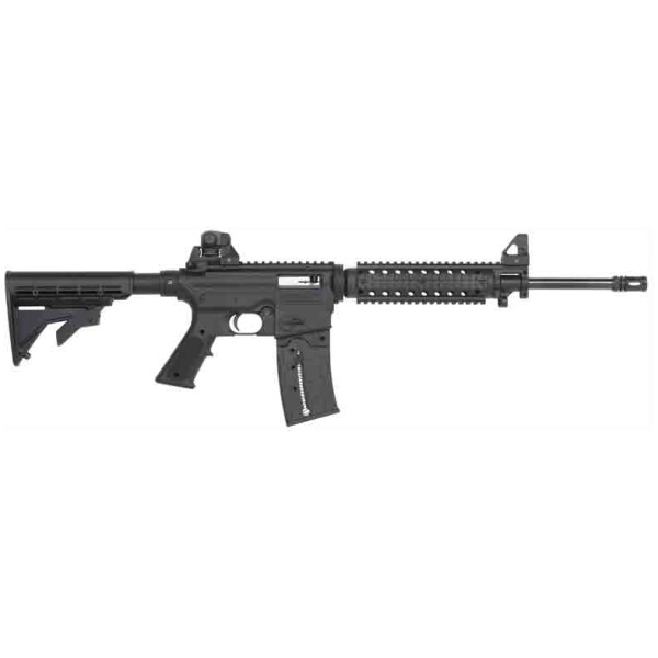 MOSSBERG 715T FLAT TOP 22LR - 16.5" 25RD BLUED/SYN