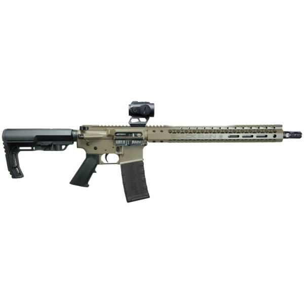 BLACK RAIN SPEC15 5.56 RIFLE - 16" W/ ZERO TECH RD TAN 30RD