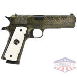 iver johnson 1911a1 moccasin - 45acp 5" fs 8rd snakeskin
