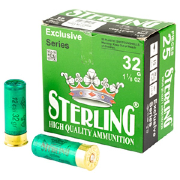 STERLING EXCLSV 12GA 2.75" #4 25/250