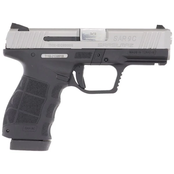 SAR USA SAR9C 9MM COMPACT - 4" 2-15RD STAINLESS