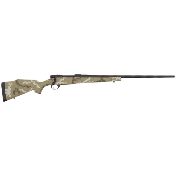 WEATHERBY VANGUARD OUTFITTER - 7MM-08 26"/MB BLACK CERA/BRN