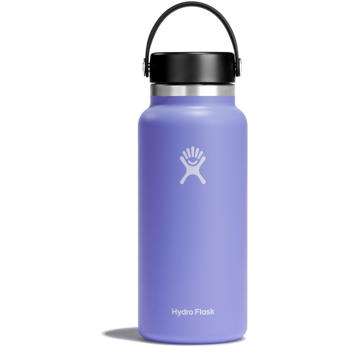 Wide mouth insulated water bottle w/ flex cap - image 1