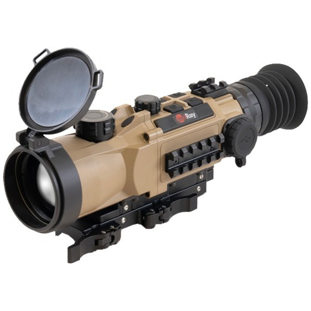 Infiray outdoor rico hybrid - thermal weapon sight 384 3x 50 - image 1