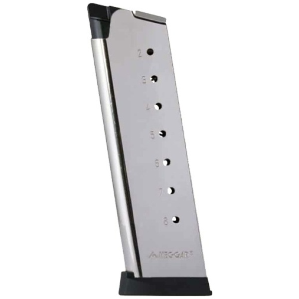 IVER JOHNSON MAGAZINE 1911 - 45ACP 8RD NICKEL FITS GOVT