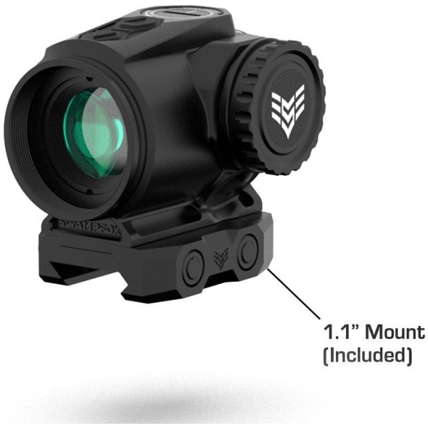 Swampfox Raider Micro Prism Sight 1x20 Green IR 6 MOA