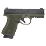 Black Rain Frontline Handgun 9mm Luger 15rd Magazine 3.75" Barrel OD Green/Black Slide Finish Optic Ready