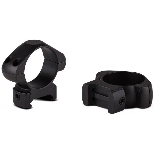 Konus 2-Piece Steel Riflescope Rings 1" Low - Matte Black